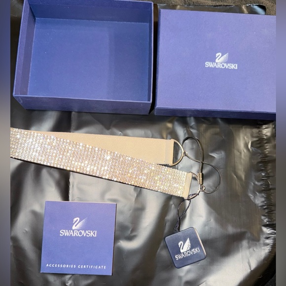 RARE Authentic Swarovski crystal hair head band #875705 Brand New in box NWT main image 4